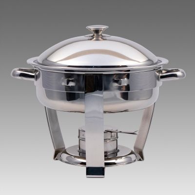 Image of Stainless 4 Quart Round Chafer