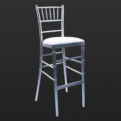 Image of Chiavari Silver Bar Stool