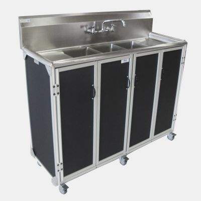 Image of 4' Three Compartment Sink