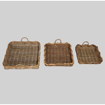 Image of Square Rattan Baskets