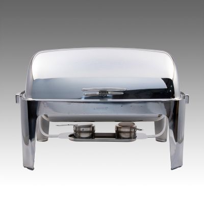 Image of Stainless 8 Quart Roll Top Chafer