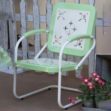 Summerland Vintage Mint Chair