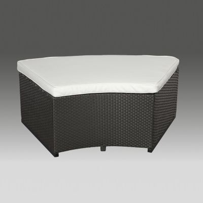 Image of Tahoe 1/8 Serpentine Ottoman (A)