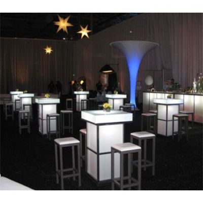 Image two of Translucent 24" Stand Up Table