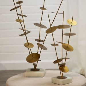 Gold Metal Centerpiece