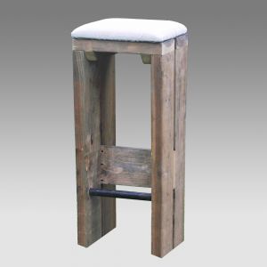 Vineyard Bar Stool with Rustic Finish