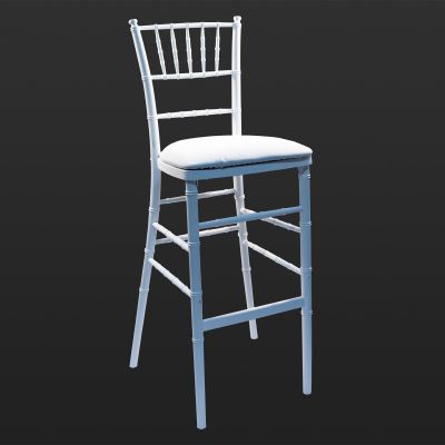 Image of White Chiavari Bar Stool