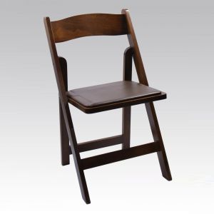 Walnut Folding Chair