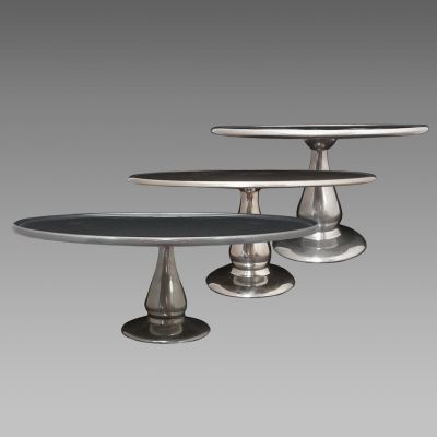 Image of Round Aluminum Cake Stand