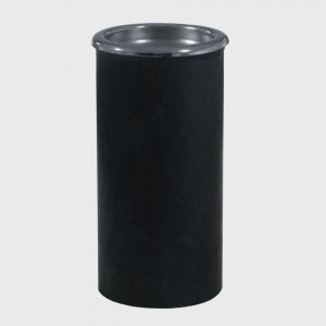 Black & Chrome Outdoor Ashtray