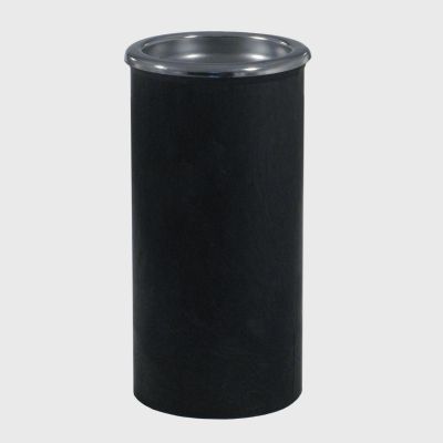 Image of Black & Chrome Outdoor Ashtray