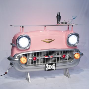 57 Chevy Bar, Pink