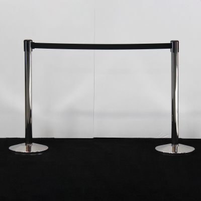 Image of Chrome Retractable Stanchions