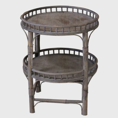 Image of Cottage Two Tier Round End Table