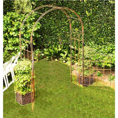 Image of Iron Arbor with Gate