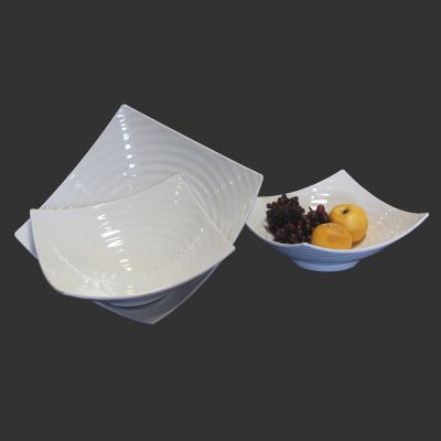 Image of New Stone Pagoda Square Bowls