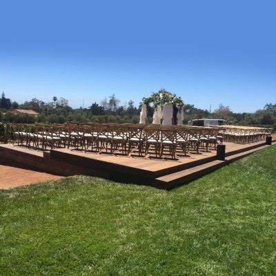 Image of Plank Floor Ceremony Deck