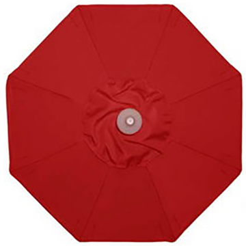 9' Red Market Umbrella