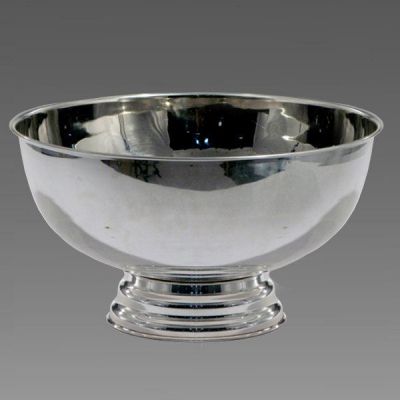 Image of Stainless Revere Punch Bowl