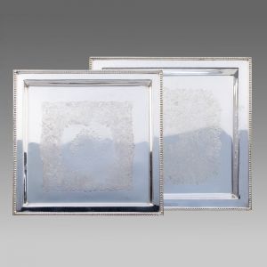 Silver Square Trays