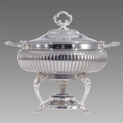Image of Silver 2 Quart Round Chafer