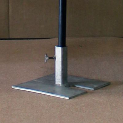 Image of 18” Steel Base & Weight Plates