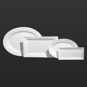 White China Platters