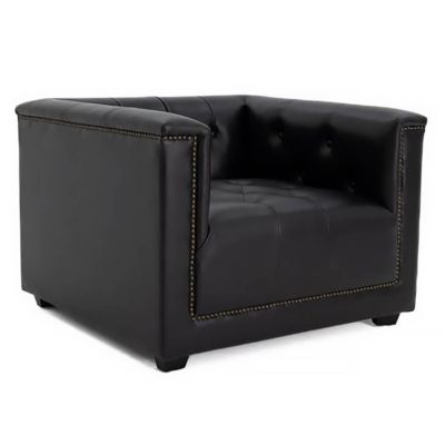 Image of Sinatra Lounge Chair, Black