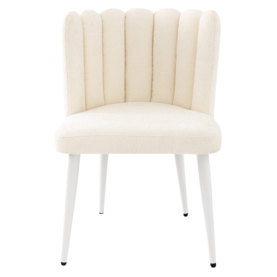 Image of Desi Dining Chair, White