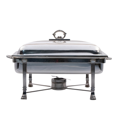Image of Rectangular Chafer Silver, 8 Qt.