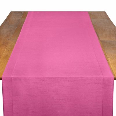 Image of Shantung Azalea Table Runner