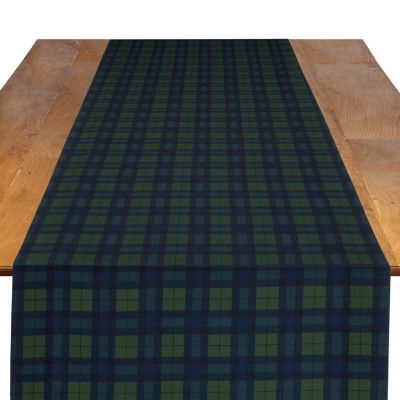 Image of Bennett Navy Table Runner