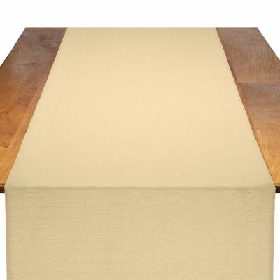 Image of Faille Bisque Table Runner