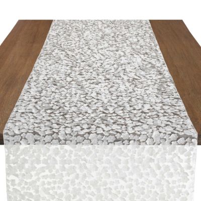 Image of Blossom White Table Runner