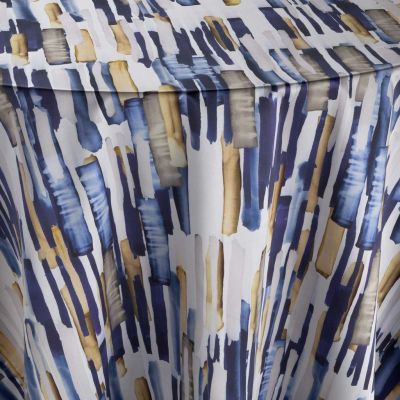 Image of Brushstroke Blue Table Linen