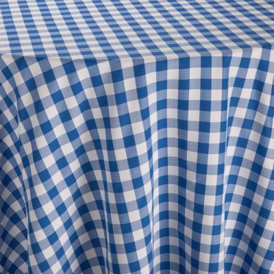 Image of Gingham Blue Table Linen