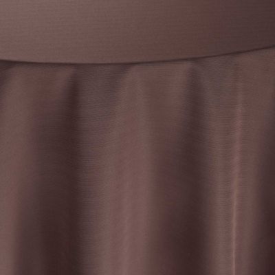 Image of Faille Brown Table Linen