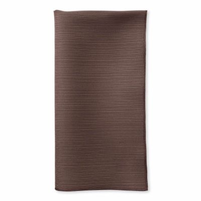 Image of Faille Brown Napkin