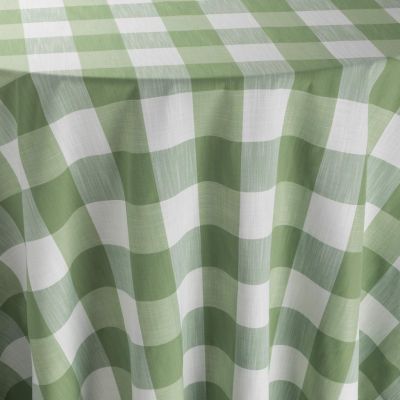 Image of Buffalo Check Kiwi Table Linen