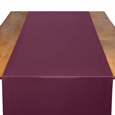 Image of Lamour Burgundy Table Runner