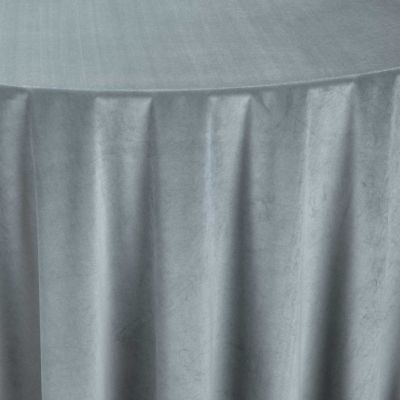 Image of Velvet Cadet Blue Table Linen