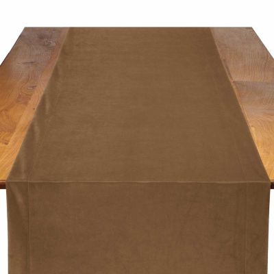 Image of Velvet Caramel Table Runner
