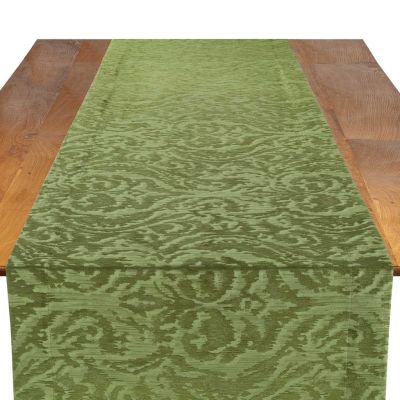 Image of Celeste Apple Green Table Runner