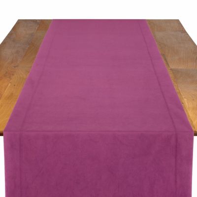 Image of Velvet Cerise Table Runner