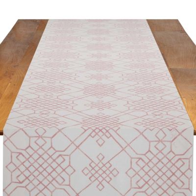 Image of Charles Pink Table Runner