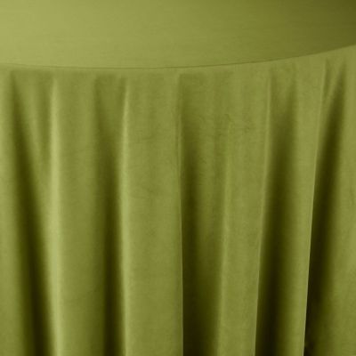 Image of Velvet Chartreuse Table Linen