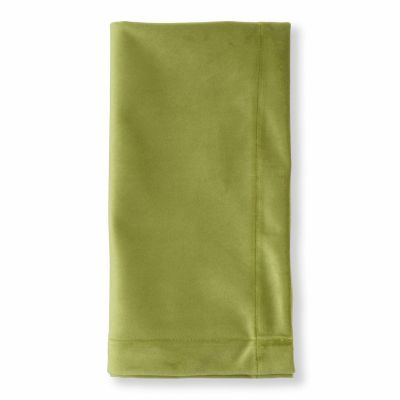 Image of Velvet Chartreuse Napkin