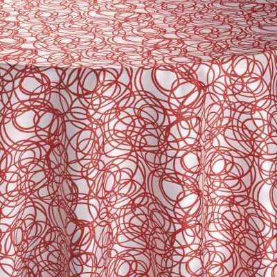 Image of Whirl Cherry Table Linen