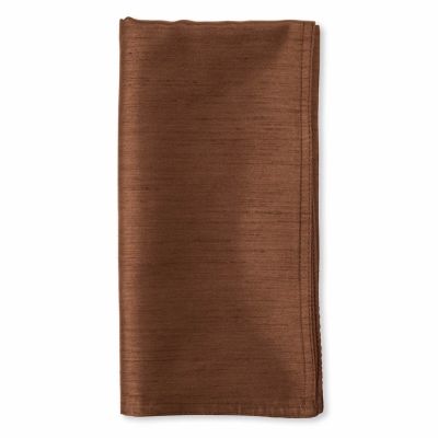 Image of Shantung Chestnut Napkin