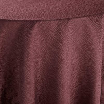Image of Mosaic Cranberry Table Linen